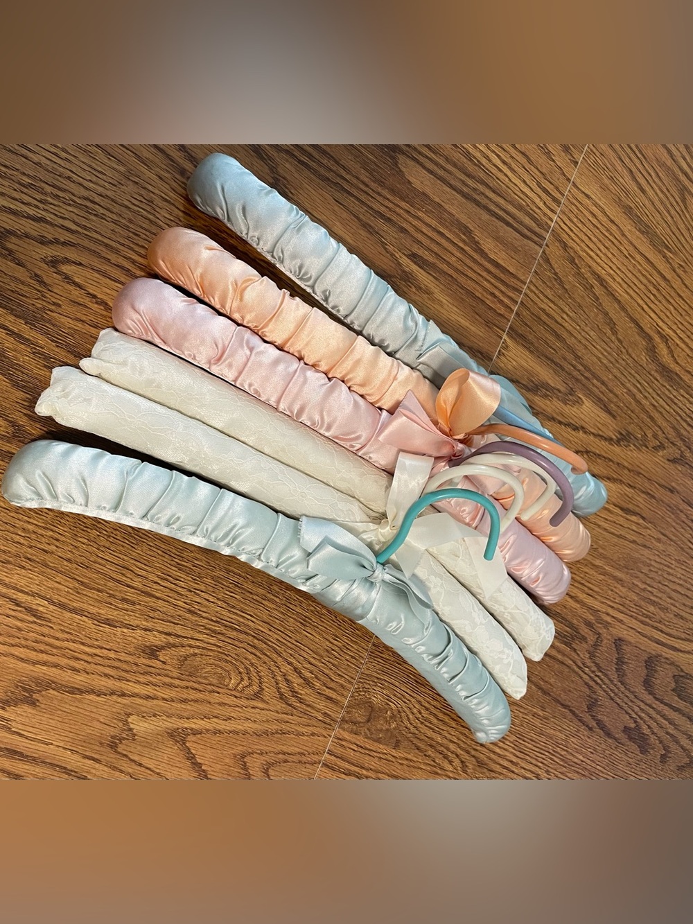 Lots of six hangers Lacey cottage core Fairy Princess Room lingerie